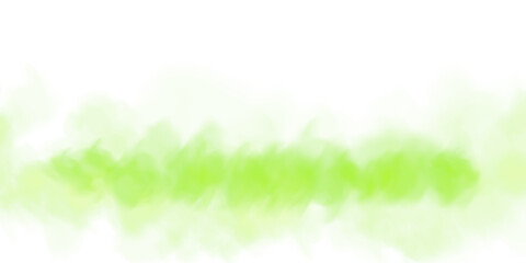 Bright Green Smoke Cloud Illustration. Fantastic green smoke. Magic smoke. Smog cloud on podium or stage. Fog vapor over ground or water surface, magic haze. PNG. © Orange Sky