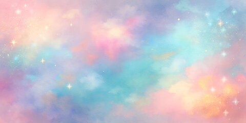 Simple pastel background with light textures, soft colors, and blank space for text