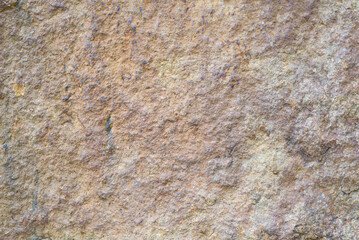 Close-up of the texture of the rock