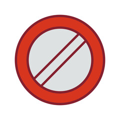 Forbidden Vector Icon