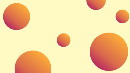 Yellow geometric background 