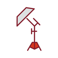 Photography Reflectors Vector Icon