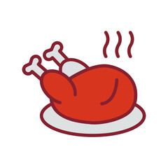 Chicken Vector Icon