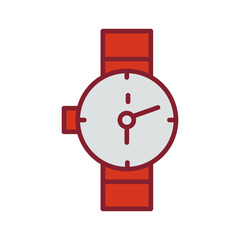 Monitor Watch Vector Icon