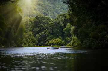 River Bhavani, a beautiful revel flow from Kerala to Tamil Nadu. 