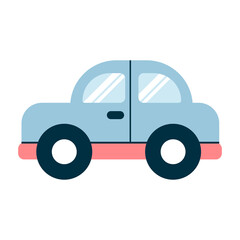 car vehicle automotive sticker trendy fashion vector illustration template design