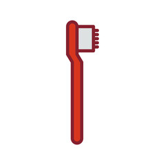 Tiny Toothbrush Vector Icon