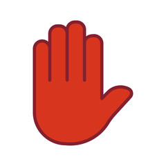 Raising Hands Vector Icon
