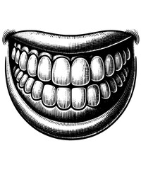 Human Smile Teeth