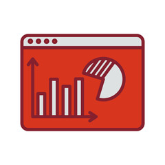 Data Visualization Vector Icon