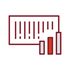 Barcode Analytics Vector Icon
