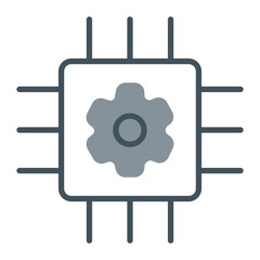 Artificial Intelligence Vector Icon Design