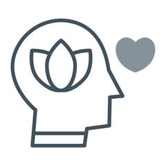 Mindful Vector Icon Design