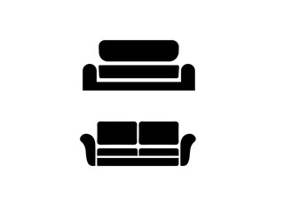 Contemporary Comfort Sofa Set Vector Designs for Trendy Interiors.