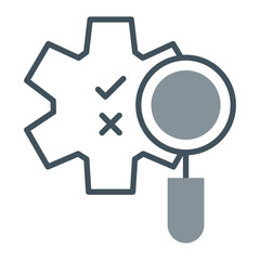 Boolean Search Vector Icon Design