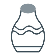 Pottery Vector Icon Design