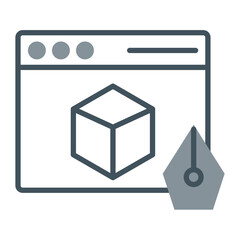 d Design Vector Icon Design