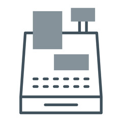 Cash Register Icon Design