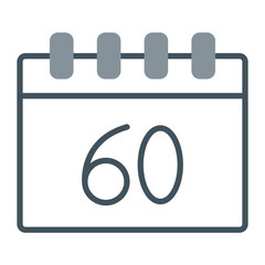 60 Days Icon Design