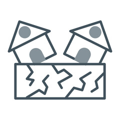 Earthquake Icon Design