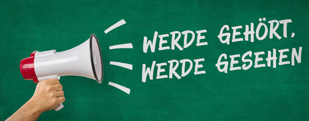 Megafon - Erde gehört, werde gesehen