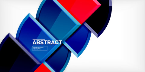 Triangle circles background. Vector Illustration For Wallpaper, Banner, Background, Card, Book Illustration, landing page