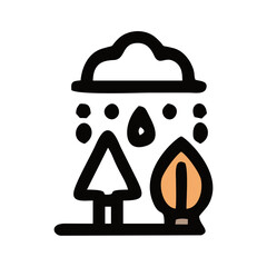 Rainy Season Icon PNG