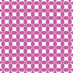 Fototapeta premium Cute vector seamless pattern. Pink and white color. Endless texture can be used for sweet romantic wallpaper, pattern fill, web page background, surface textures.