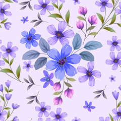 Fototapeta premium Flowers pattern1367