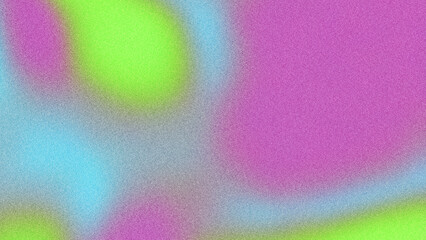 Speckled gradient texture in pink, green, and blue, showcasing a grainy, heavy noise aesthetic that gives a raw, granular feel.