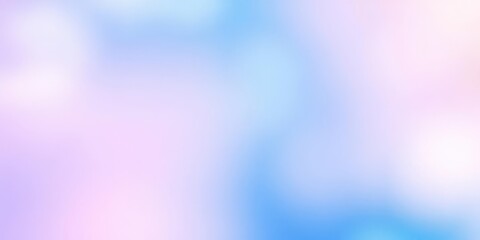 Blurry blue and pink abstract background with a vibrant and dreamy effect, smooth, colorful