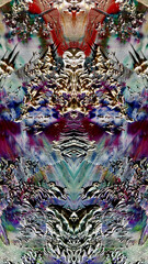 Abstract art background . Hand painting artwork . Canvas . 