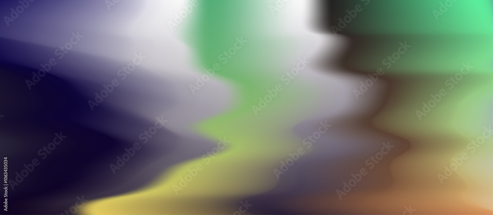 Aufkleber abstract vector illustration with smooth, wavy gradients. the colors flow vertically in a blurred, o