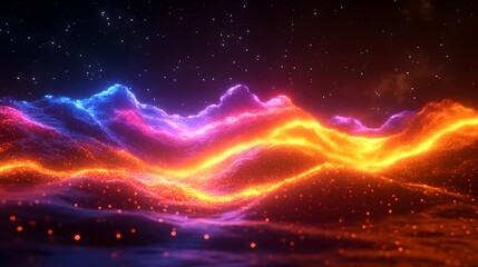 Neon Dreams  futuristic background graphics for dynamic designs