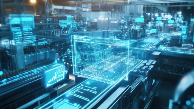 A smart factory utilizing 6G technology for real-time monitoring