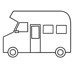 Camping van doodle 