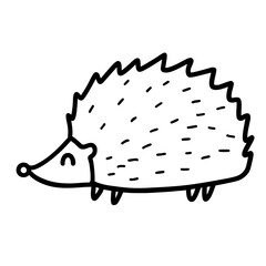Hedgehog doodle 