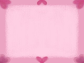 pink valentine card