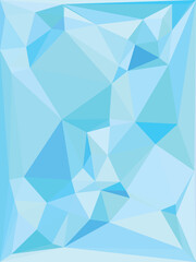 triangle polygonal mosaic abstract banner, modern abstract blue background design with triangle diamond and squares shapes in random 