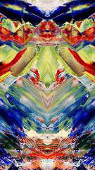 Abstract art background . Hand painting artwork . Canvas . 