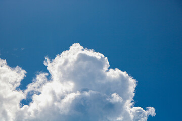 white clouds in the sky
