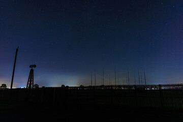 Nachthimmel in NRW im Herbst