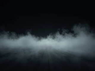 Fototapeta premium fog in the fog generative ai