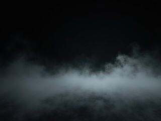Fototapeta premium fog in the fog generative ai