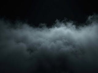 Obraz premium fog in the fog generative ai