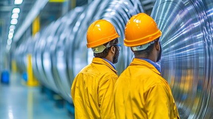 A scientist in a lab coat studying wind turbine blade designs, working on optimizing wind energy efficiency
