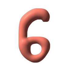3D symbol numbers 