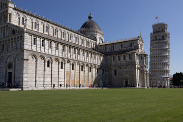 Fototapeta premium The beautiful architecture of the city of Pisa, Italy.