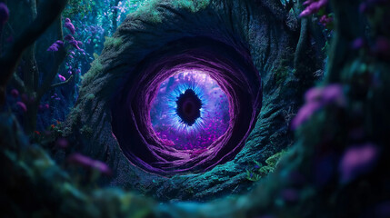 mystical forest eye