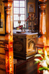 interior of the church